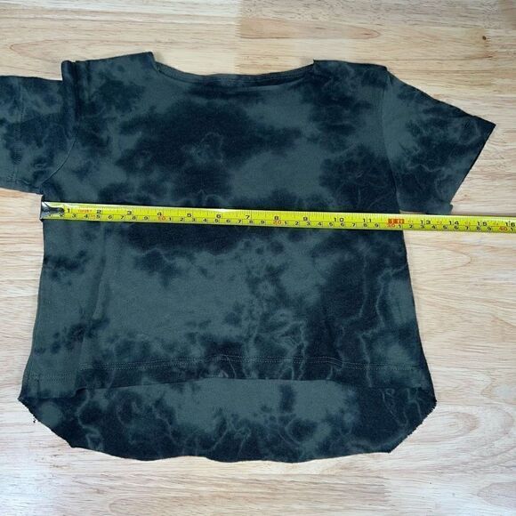 Raquel Allegra Basics Super Soft Raw Cut Tie Dye Handmade T-Shirt Toddler Size 3 - Picture 2 of 8